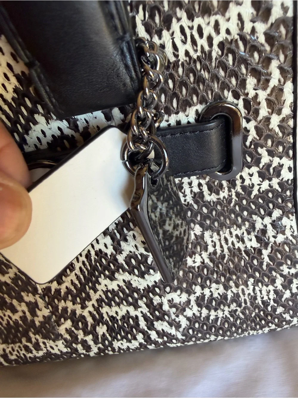 Coach Snakeskin Swagger 27 Bag 2016
